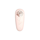 Kissen Rosebud Waterproof Clitoral Massager Pink Clit Ticklers and Pulsators
